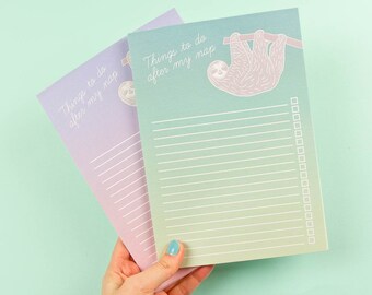 to do list notebook etsy