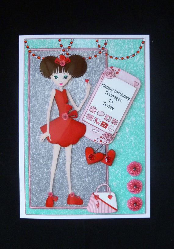 handmade birthday cards for teenage girl