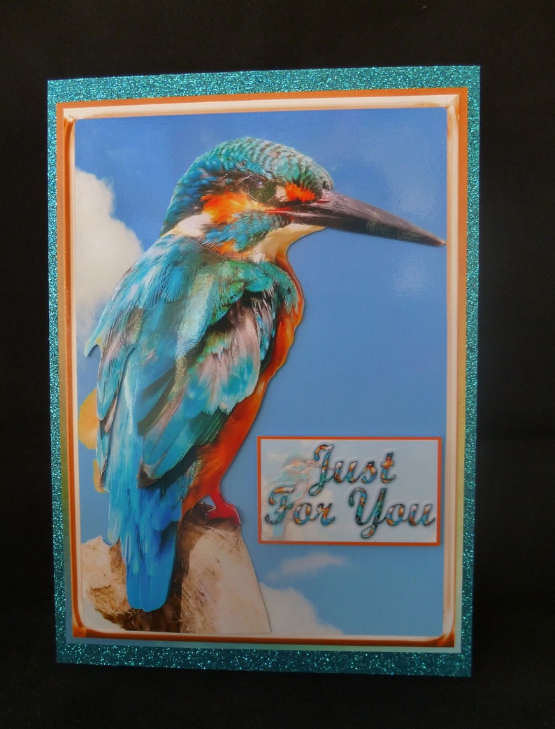Kingfisher Birthday Card