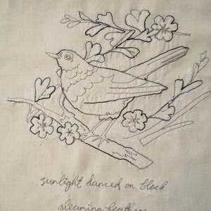 Raggedy Ruff Patterns PDF Red Work Bundle First 11 Patterns Plus Christmas Sparrows Wildlife ...
