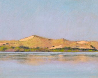 Fine Art Landscape Giclée Print - Dunes Reflection