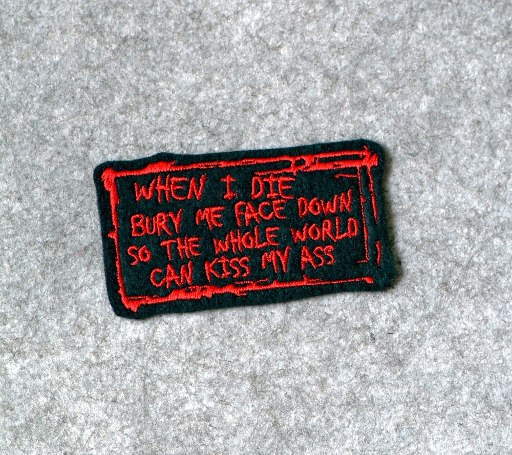 Kitch My Ass \u2022 Patch