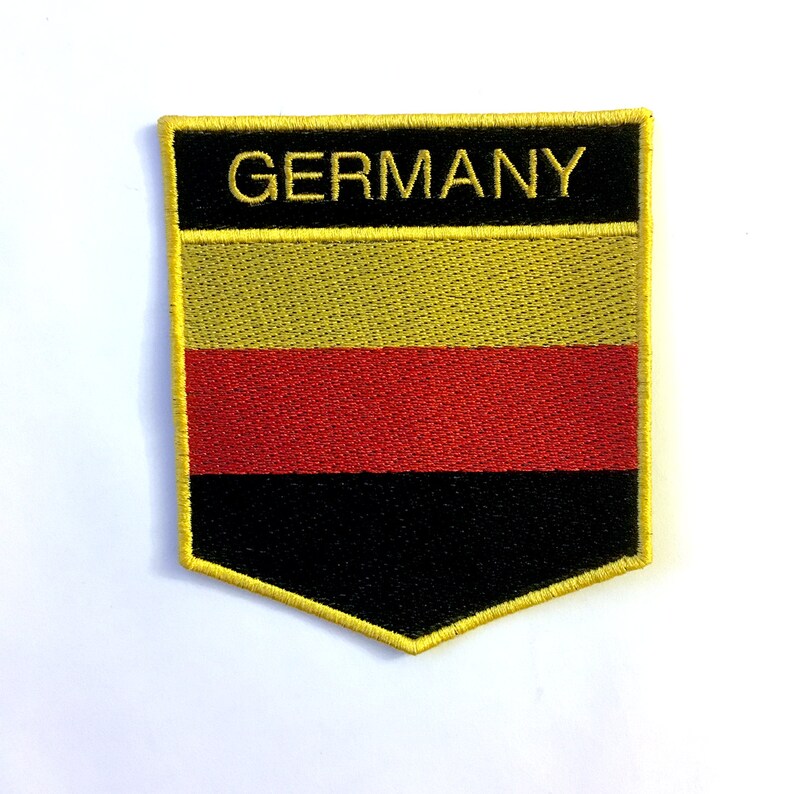 Germany Pocket Embroidered Patch jacket patch sew on iron on Etsy