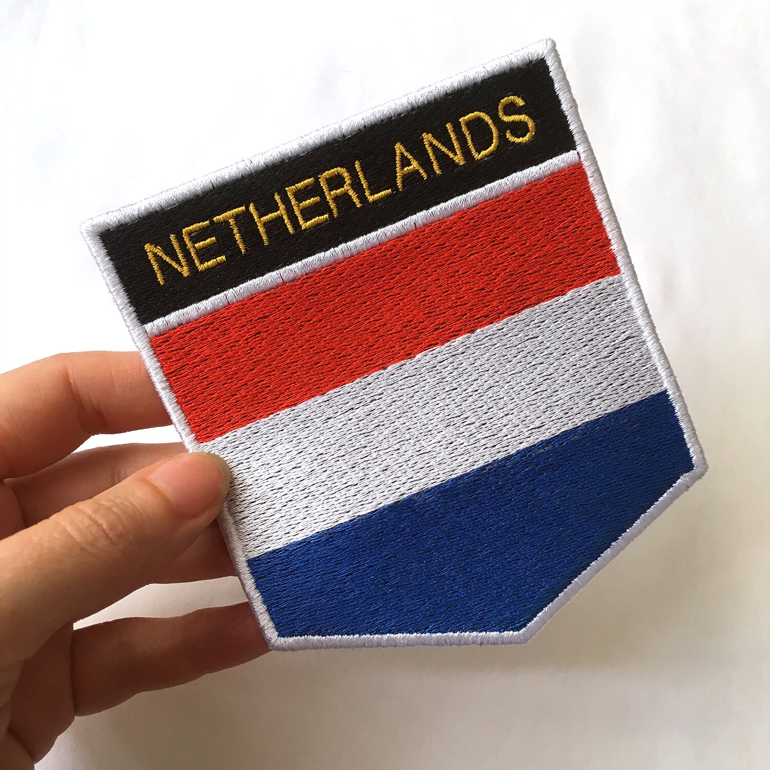 The Netherlands Pocket Embroidered Patch National Flag Etsy