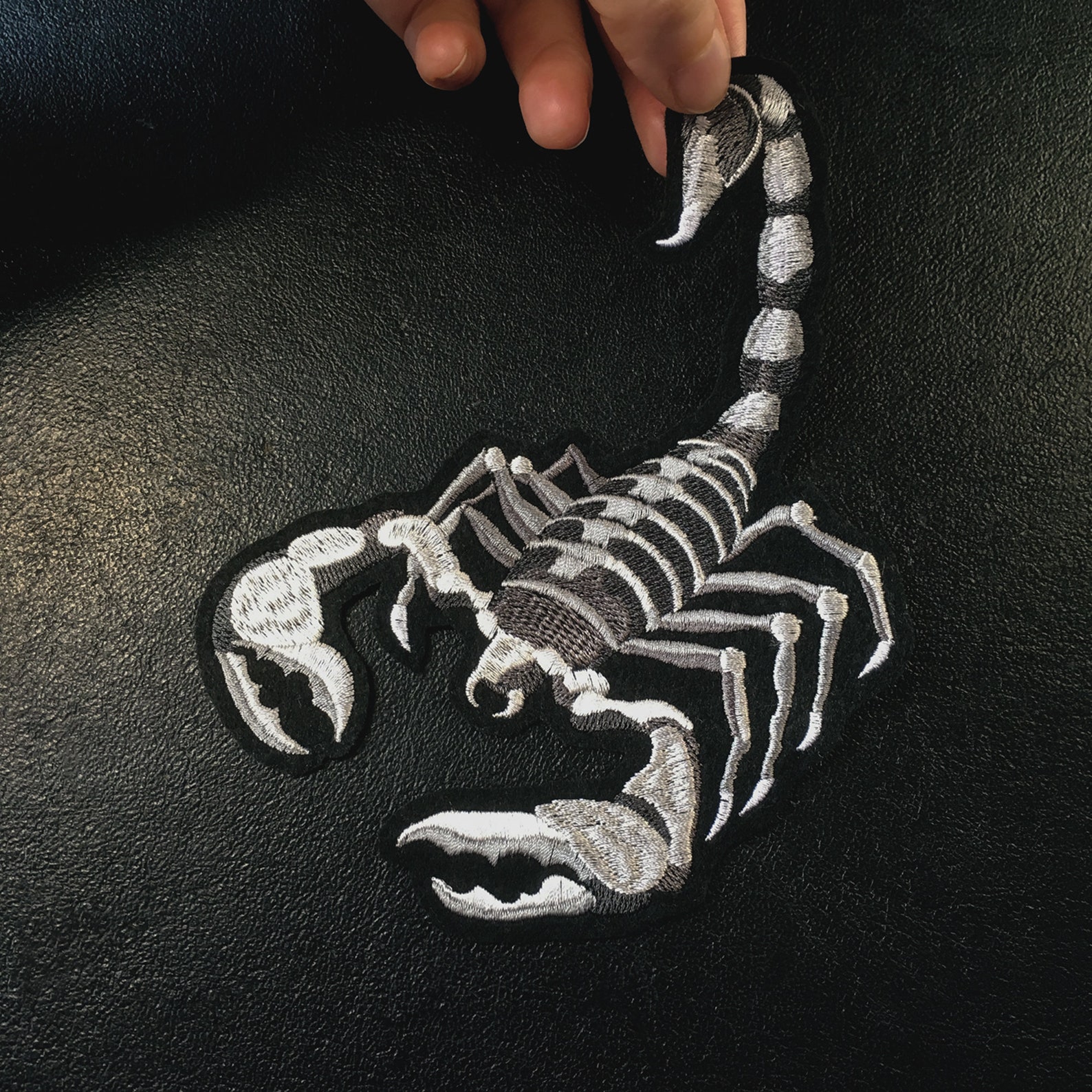 Scorpion embroidered patch steampunk sew on scorpio iron on Etsy