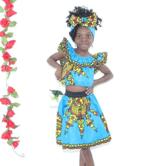 Mawusi Clothing African Print Ankara Boys Circle Pant Set 2//3T