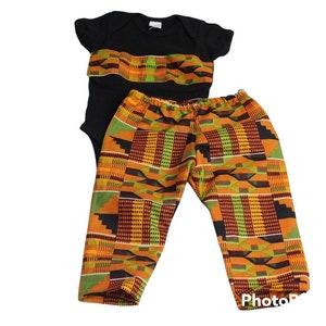 Zapron Fashions StoreYellow Ankara Buba and Trousers for Baby Boy  Zapron  Fashions Store