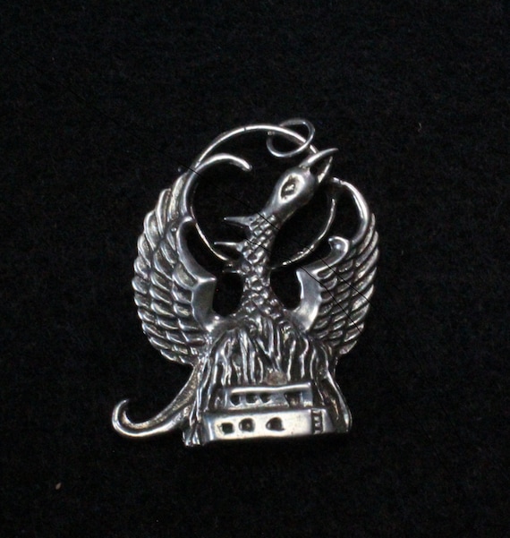 Phoenix Sterling Silver Pendant