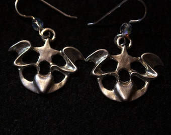 Lady Sufi - Sterling Silver Dangle Earrings