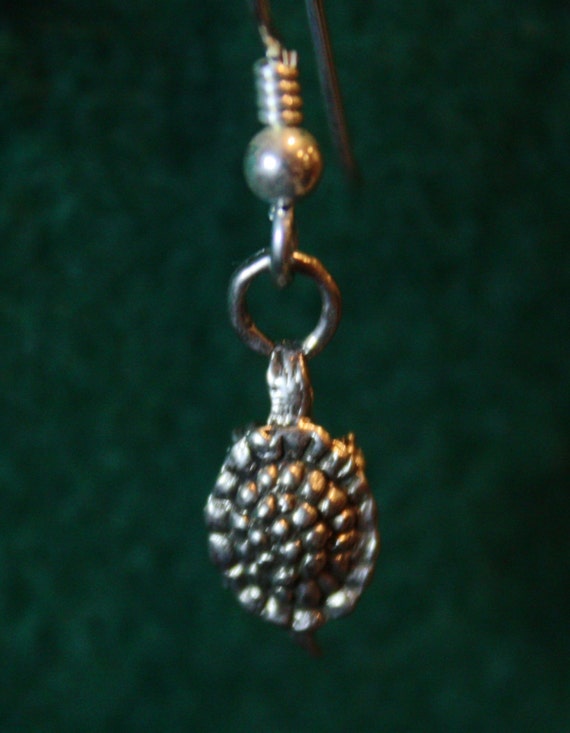 Turtle - Sterling Silver Dangle Earrings - image 4