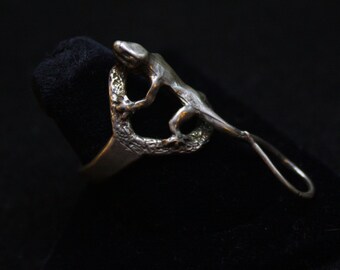 Lizard - Sterling Silver Ring
