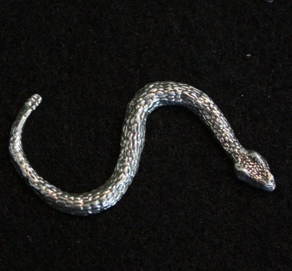 Rattle Snake - Sterling Silver Miniature - image 3