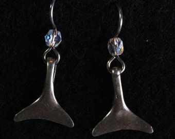 Whale Tail (small) - Sterling Silver