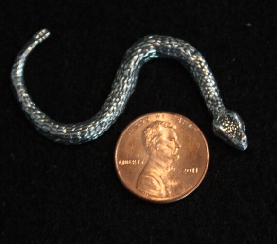 Rattle Snake - Sterling Silver Miniature - image 5