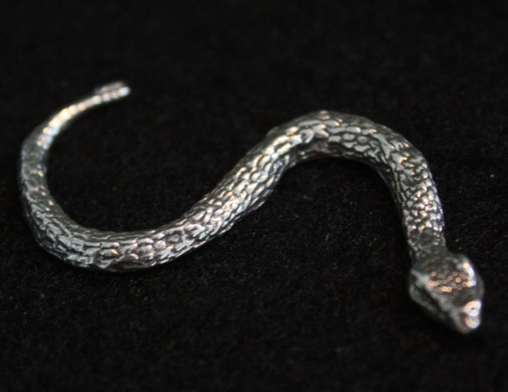 Rattle Snake - Sterling Silver Miniature - image 2