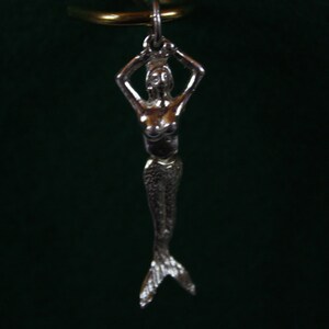Mermaid -  Sterling Silver Pendant
