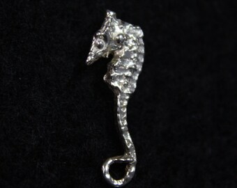 Sea Horse Stud Earring - Sterling Silver
