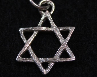 Star of David -  Sterling Silver Pendant
