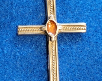 Cross - Sterling Silver Pendant