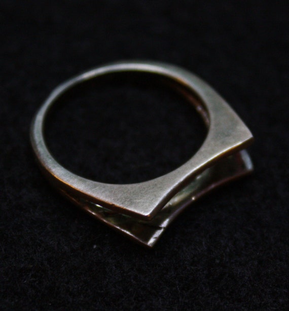 Split - Sterling Silver Ring - image 1