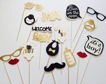 Black baby shower | Etsy