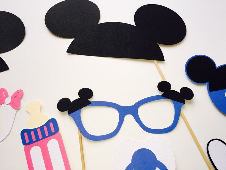 Twin Baby Shower Photo Props Double the fun