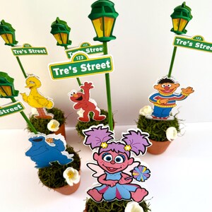 Sesame Street Centerpiece - Party Favors