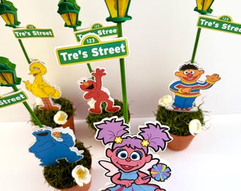 Sesame Street Centerpiece - Party Favors