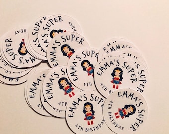 Super girl stickers