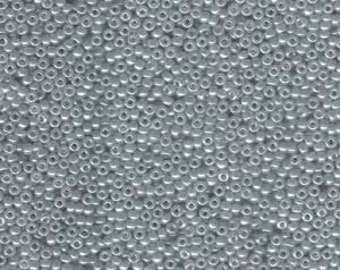 MIYUKI #11 Seed Beads - 10 Grams - 9526 - Grey Ceylon