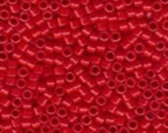 MIYUKI #11 Delica 0723 - Opaque Red - 5 grams