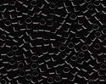 MIYUKI #11 Delica 0010 - Opaque Black - 5 grams