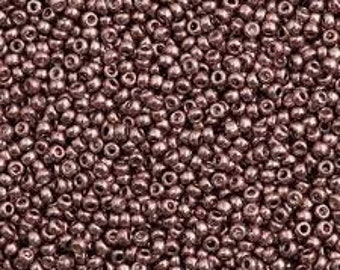 MIYUKI #11 Seed Beads - 10 Grams - 91061L - Galvanized Rose