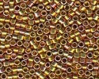 MIYUKI #11 Delica 0501 - 24Kt Gold Iris - 5 grams
