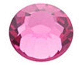 SWAROVSKI - SS10 - 2028 HOT FIX Xilion Rose Flatback Chatons - Rose - Pack 144 / 1 Gross