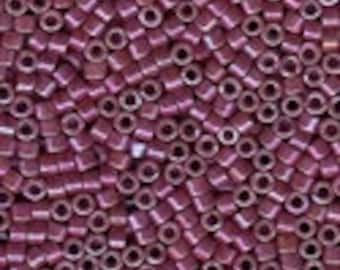 MIYUKI #11 Delica 1015 - Rose with Metallic Pink Luster AB - 5 grams