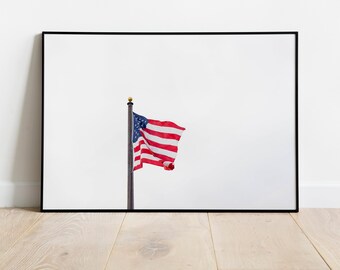 American Flag Americana Print for Digital Download