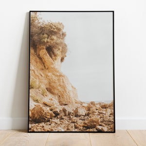 Balboa Beach Cliffside Southern California Ocean Print for Digital Download
