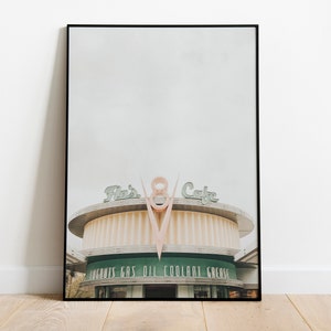 Cars Gas Station Fantasy Theme Park Southern California Print for Digital Download