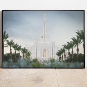 Gilbert Arizona LDS Temple Wydruk do pobrania cyfrowego