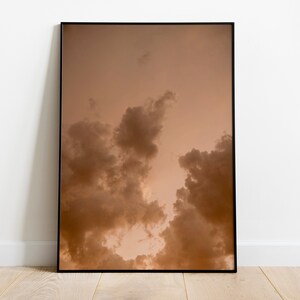 Desert Clouds at Sundown Art Print for Digital Download
