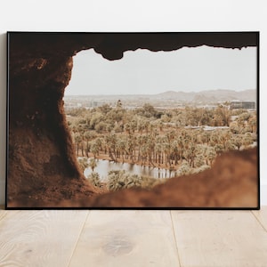 Hole in the Red Rock in Phoenix Arizona Print for Digital Download