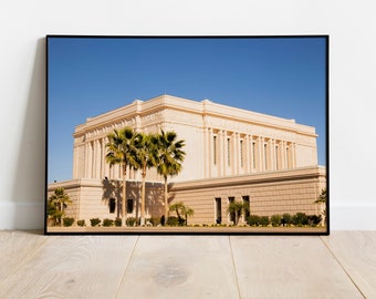 Mesa Arizona Temple Print, Temple Print, Temple Art, Temple Wall Art, Temple Photo, Art Print, Photo Print, Digital Download