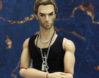 Necklace for male dolls Homme Adonis DG Color Infusion action figure 1/6 scale