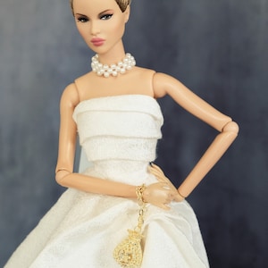 Schmucktasche Geldbörse für Fashion Royalty Poppy Parker Momoko Lovetones Mizi Fashion Doll 12 Zoll im Maßstab 1/6