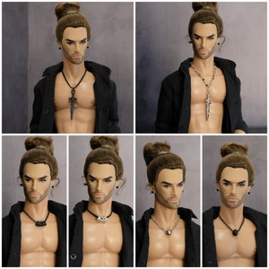 Halskette für männliche Puppen Homme Adonis DG Color Infusion Actionfigur im Maßstab 1/6