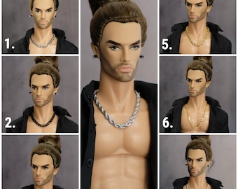 Necklace for male dolls Homme Adonis DG Color Infusion action figure 1/6 scale