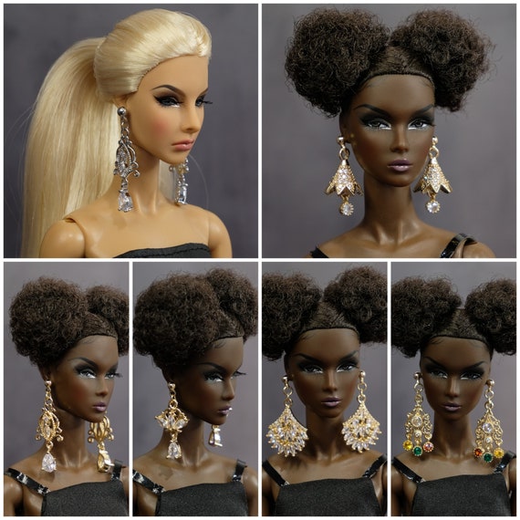 Earrings for Fashion Royalty Poppy Parker Momoko Lovetones Mizi 