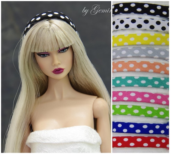 Headband headpiece hair accessory for 1/6 scale Fashion Royalty Poppy Parker Nu Face Momoko Lovetones fashion doll 12 inch