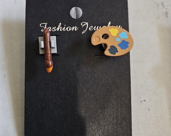 Building Brick Earrings